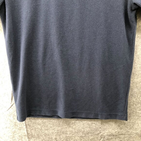 Original Penguin Munsingwear Waffle Short Sleeve T Shirt Mens XS Navy Blue - Picture 8 of 9
